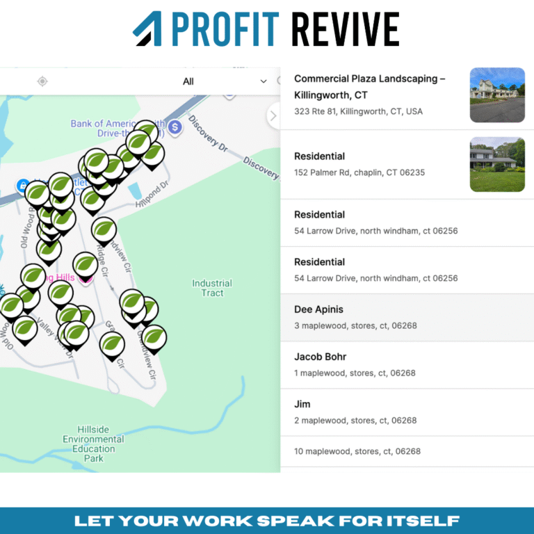 Before & After Project Interactive Map | Profit Revives