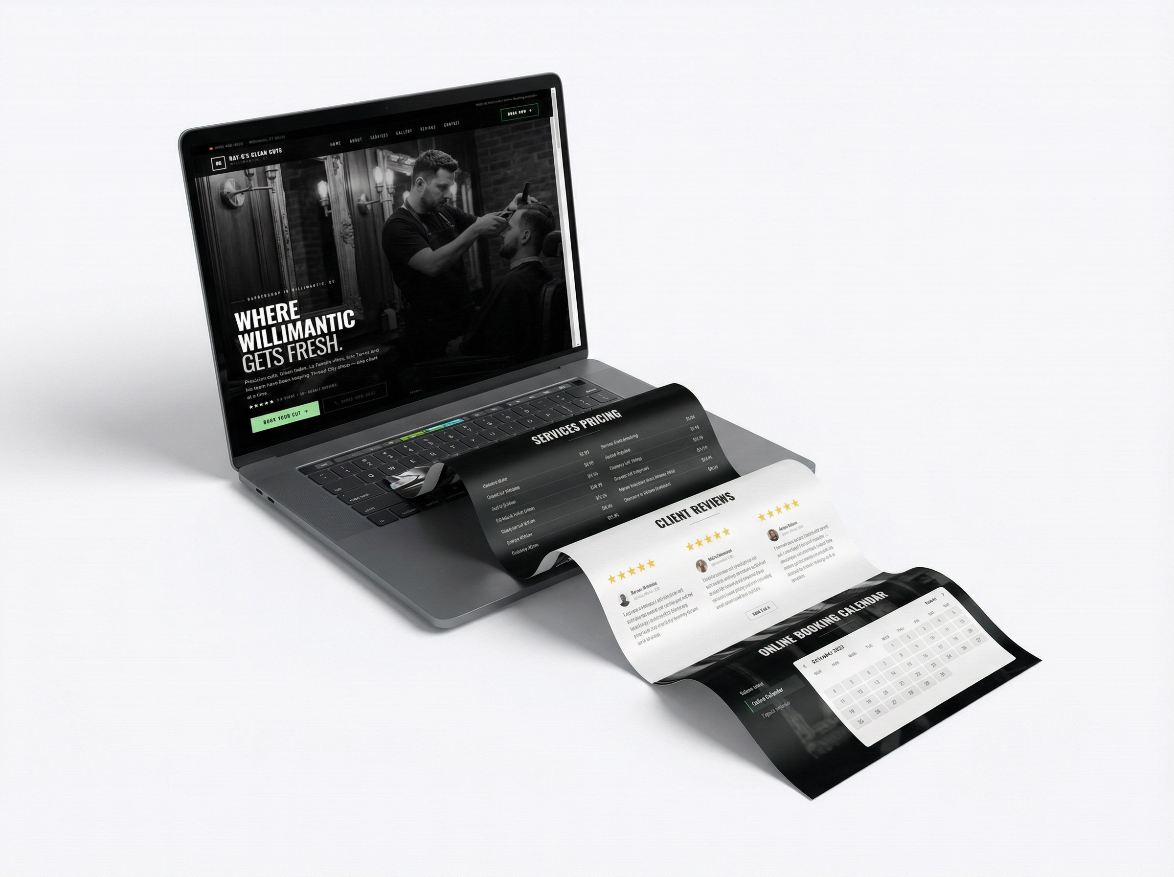 Ray G's Clean Cuts website