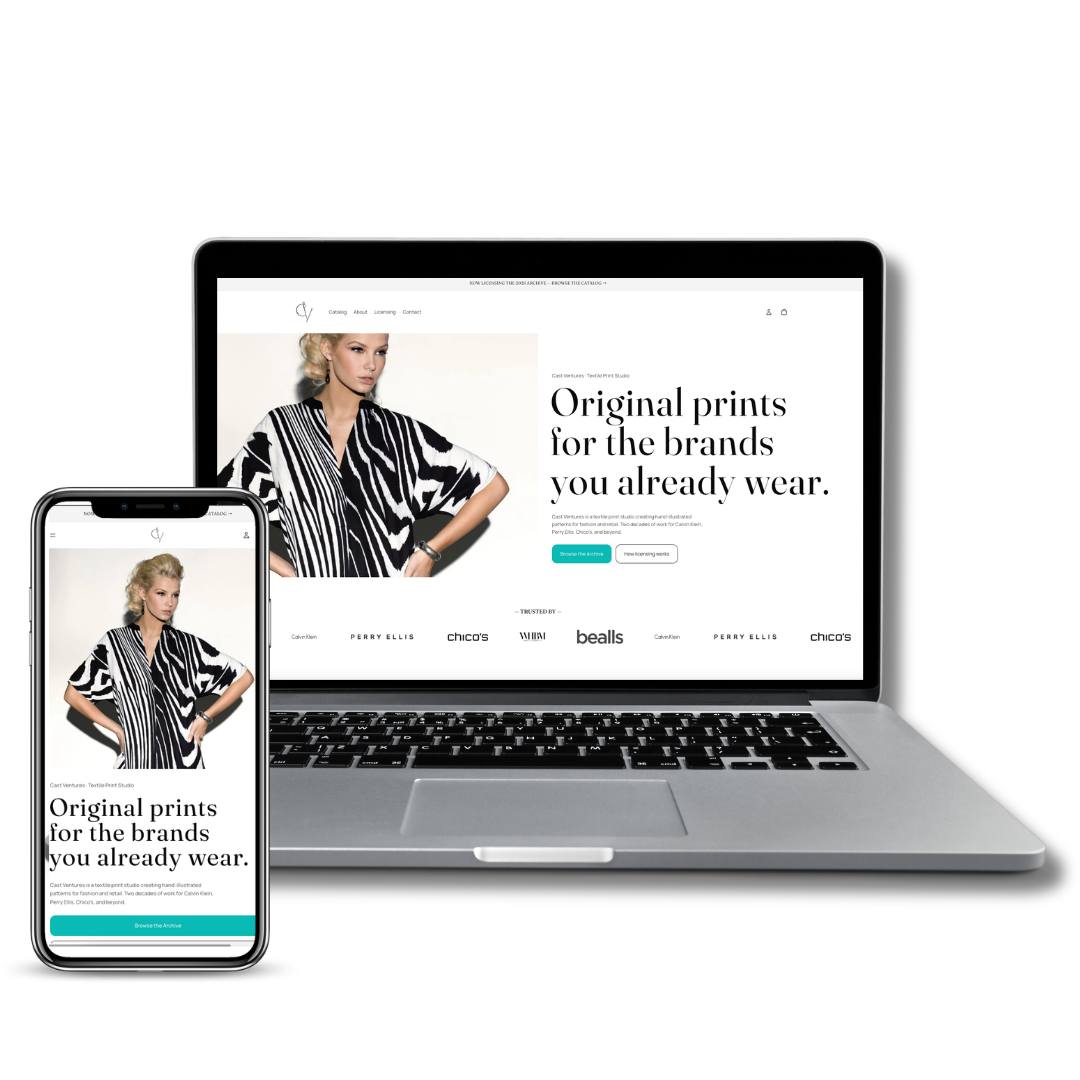 Cast Ventures website