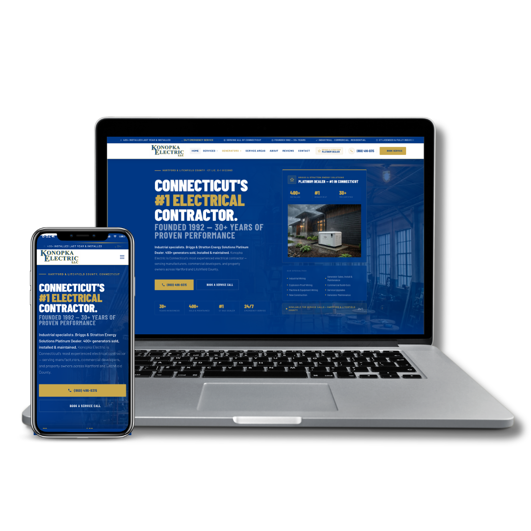 Konopka Electric website