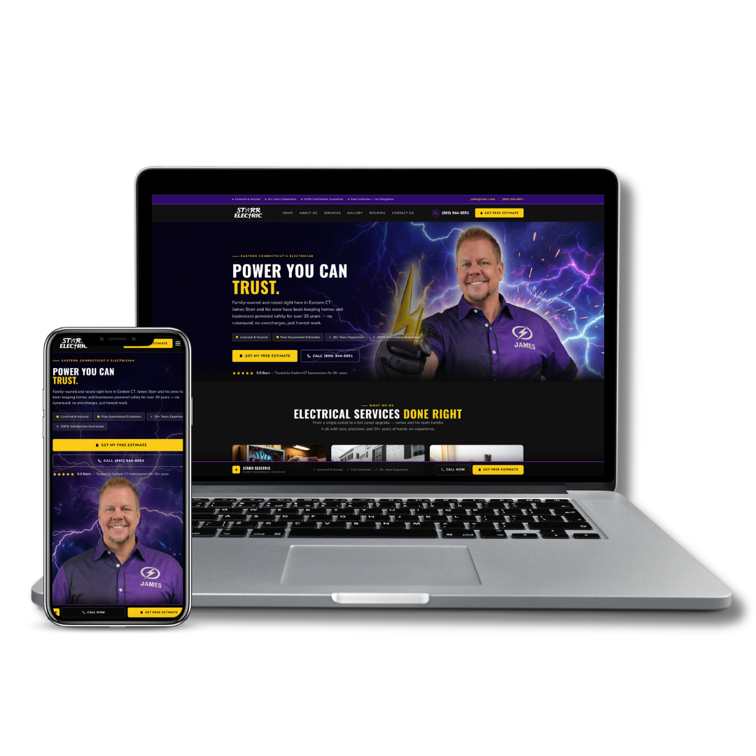 Starr Electric website