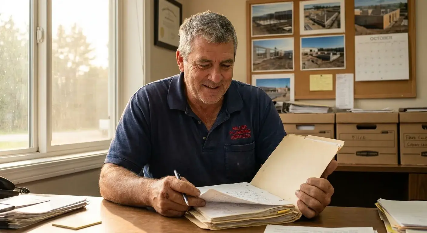 how to get plumbing leads on a job site for local service businesses